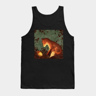 Cute Baby Fox in the Woods Tank Top